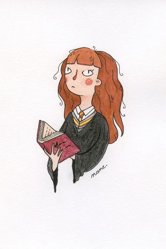 Inktober - Hermione Granger